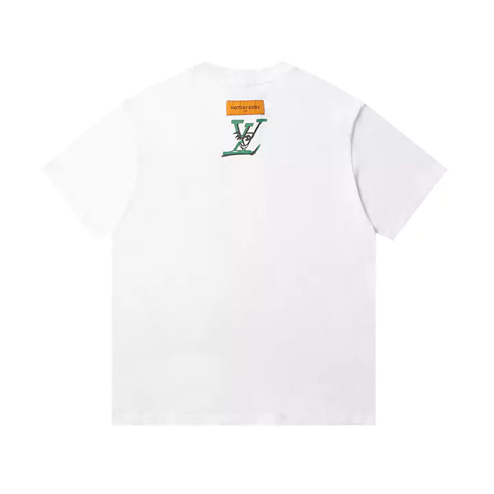 vuitton 半袖 tシャツ 人物画像