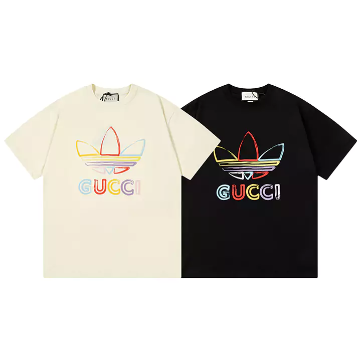 グッチ x アディダス Tシャツ