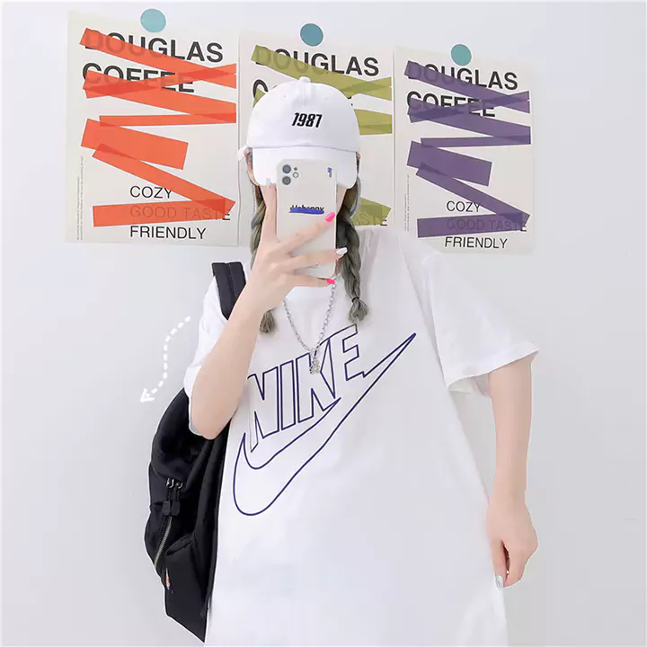 nike ロゴプリント夏 服