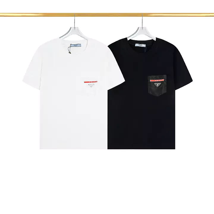 prada Tシャツメンズ ポケット付