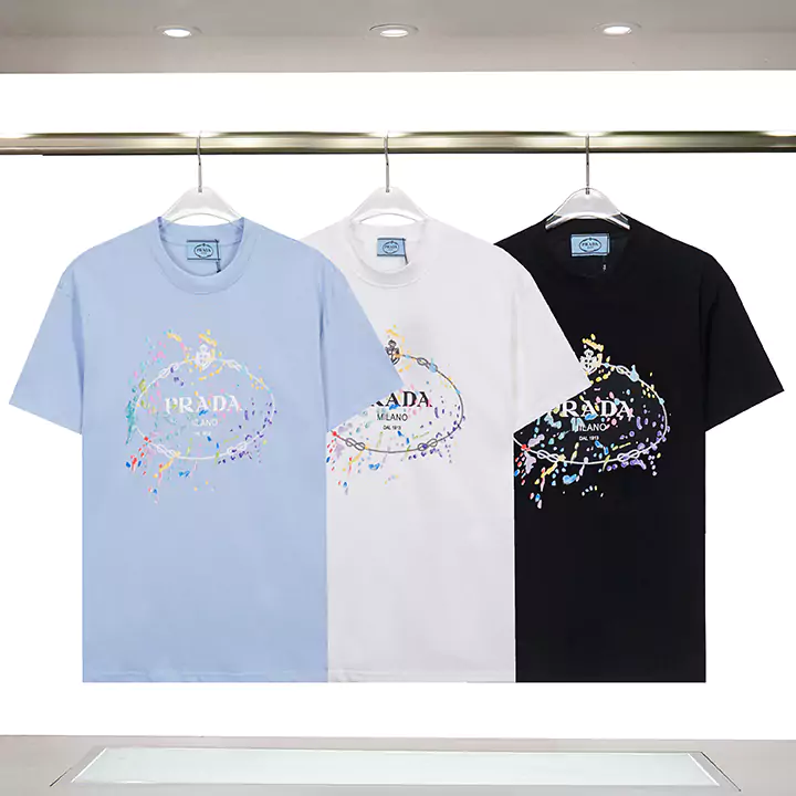 プラダ Tシャツ半袖 オーバーサイズ