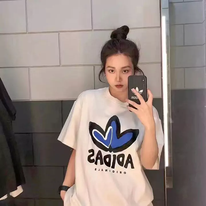  adidas コットン Tシャツ