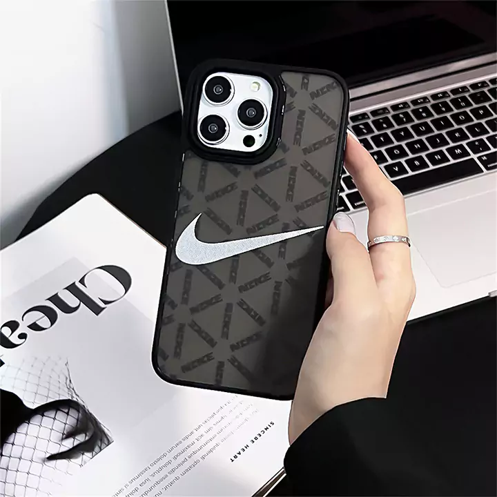 nike iphone16 pro携帯ケース グラファイトブラック