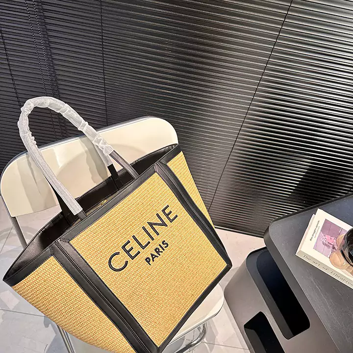 CELINE ラージスクエアトートバッグ