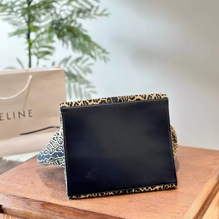 CELINE ハンドバッグ ヒョウ柄