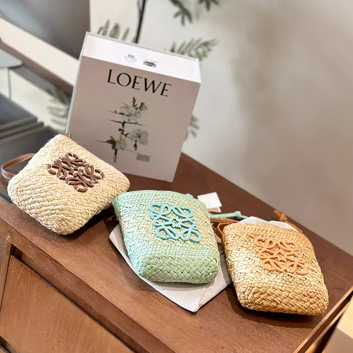 高品質 LOEWE アナグラム かごバッグ