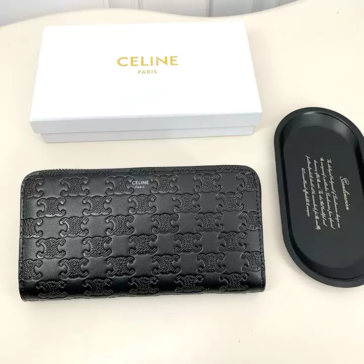 CELINE ロゴ 長財布