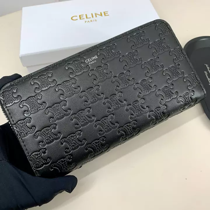 CELINE ロゴ 長財布