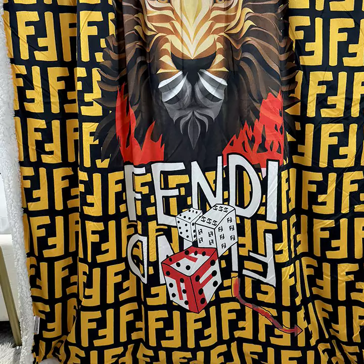 Fendi ウールタオルケット