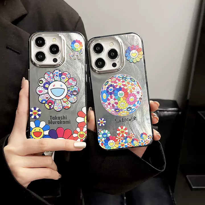 村上隆 お花 iphone16ケース