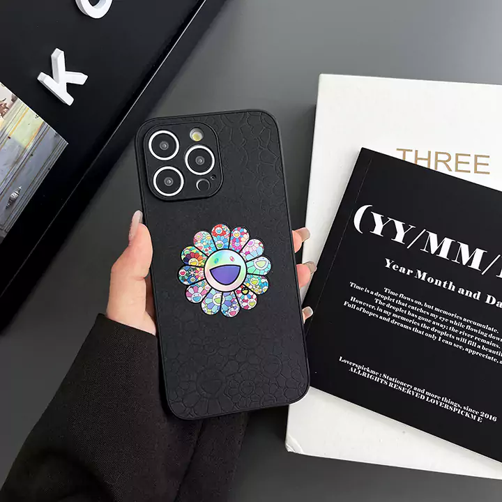 murakami sunflower iphone16 proケース レーザー