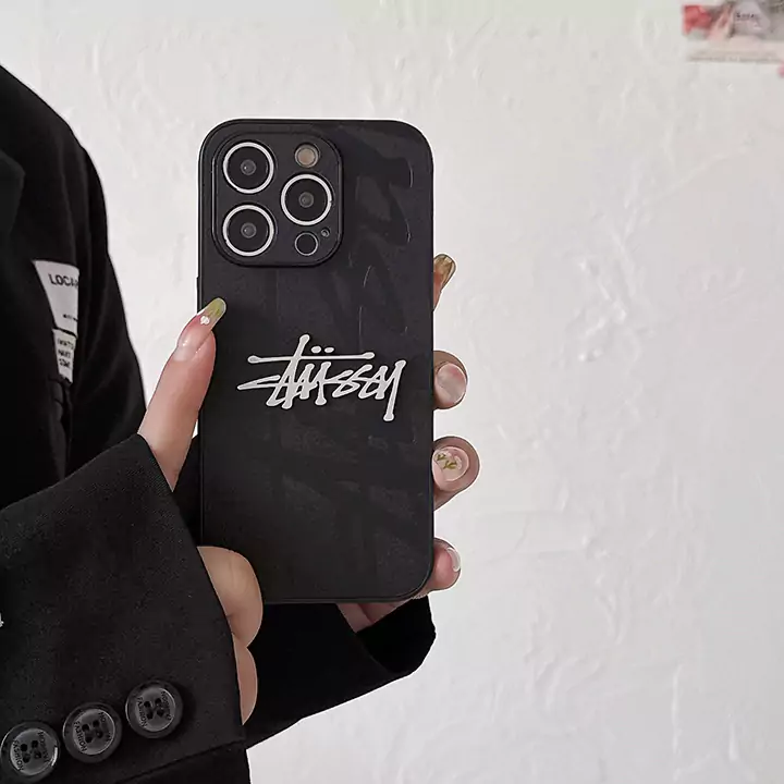 潮流iphone16 pro maxケース Stussy