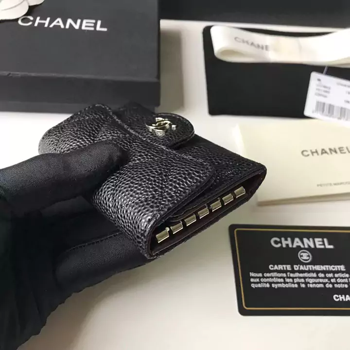 CHANEL 6連キーケース ブラック