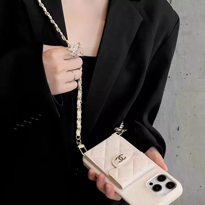 chanel iphone16 レザーケースレデイース