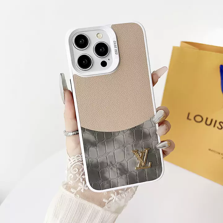 LV iphone16カバー ワニ柄 レザー