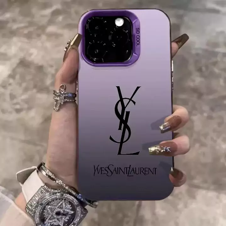 YSL ロゴ アイフォーン16ケース