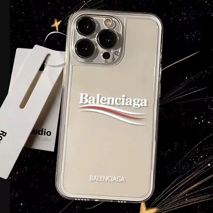 Balenciaga iphone16 plusクリアカバー