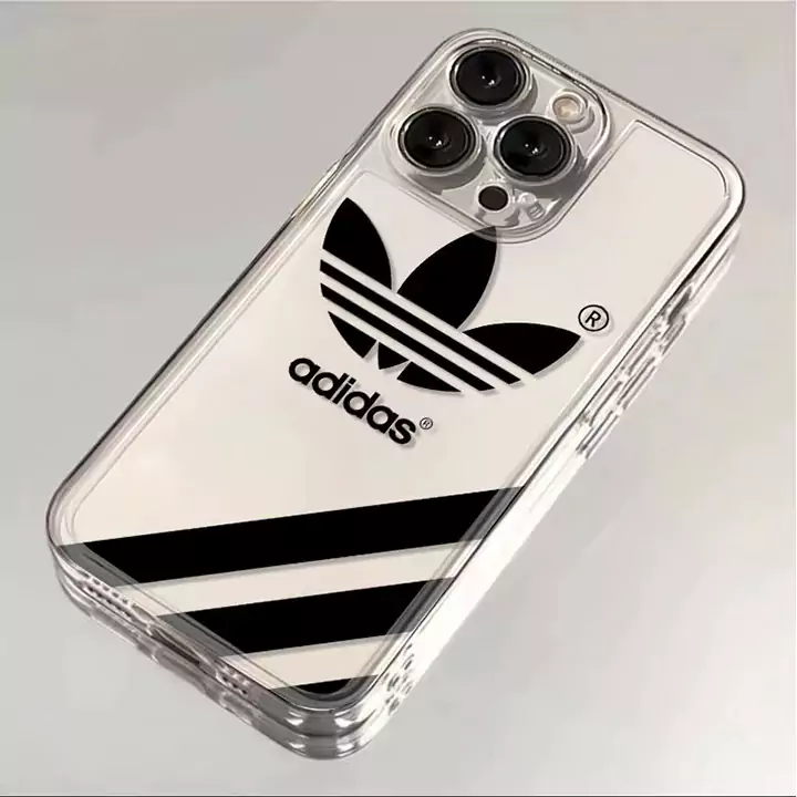 Adidas iphone16 plusクリアケース