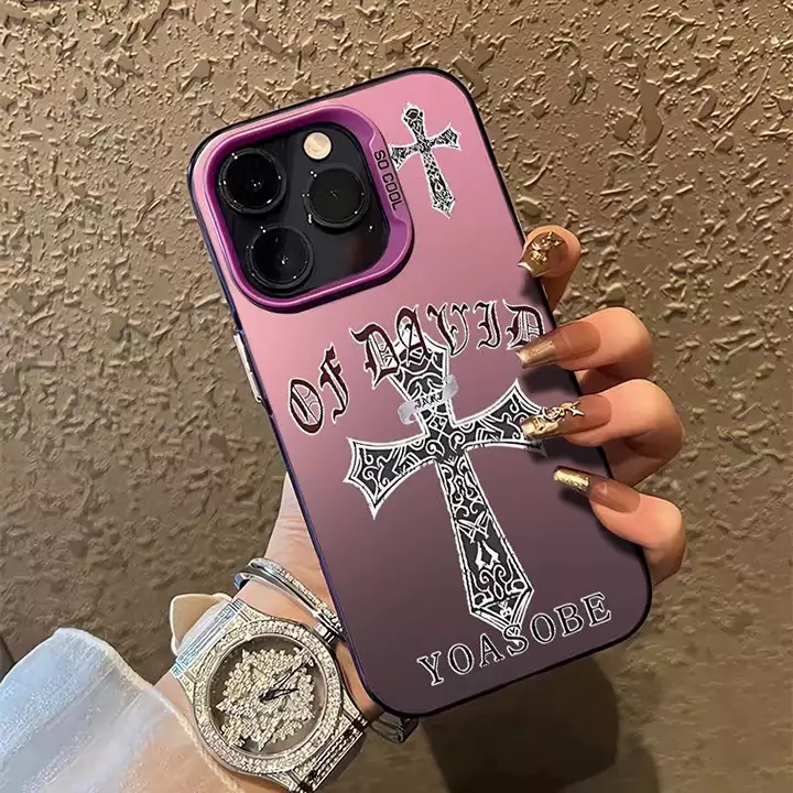 chrome hearts iphone16 proケース レンズ保護