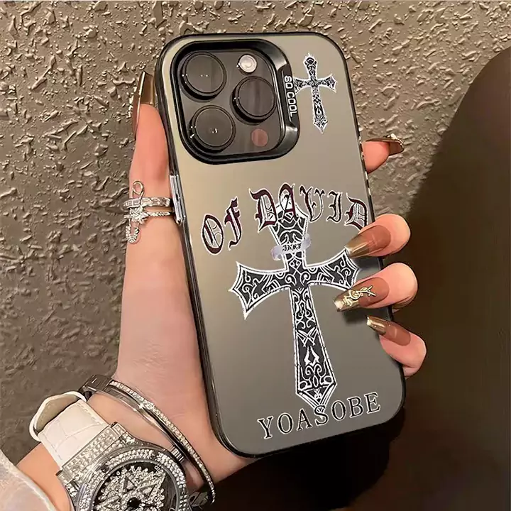 chrome hearts iphone16 proケース レンズ保護