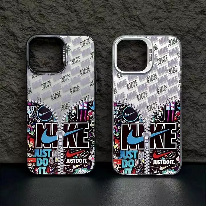 Nike iphone16 proケース ファスナー 柄