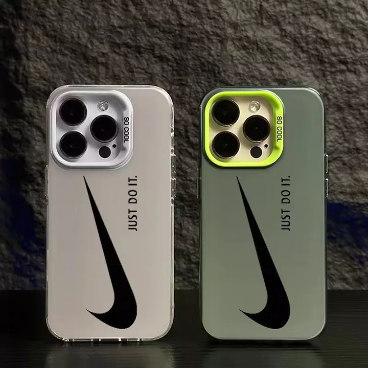 Nike iphone16 plusケースレンズ保護