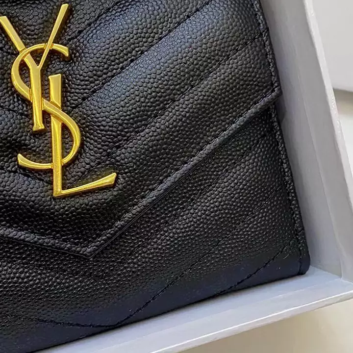 YSL ラムスキン ミニ財布