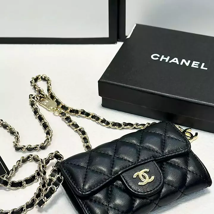 chanel ミニチェーンウォレットレデイース ガールズ，シャネル チェーンウォレット 定価