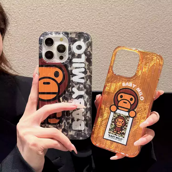 Bape iphone16ケース スーツケース型