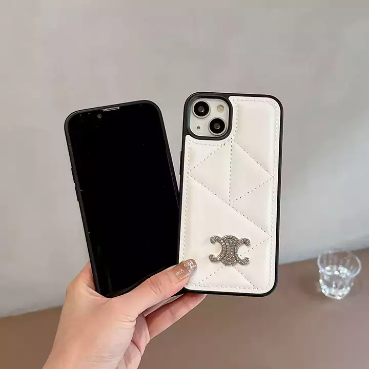 celine iphone16ケース折りたたみレザー