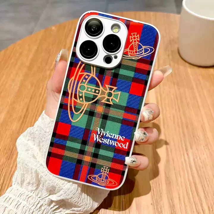 vivienne iphone15 proスマホケース カラフル