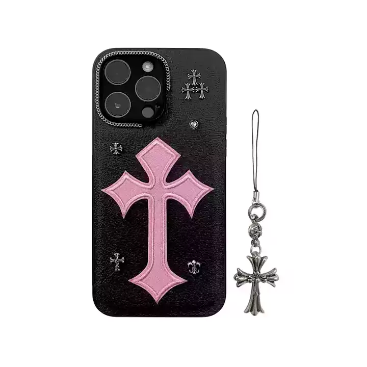 chrome hearts iphone16 proケース ブラック