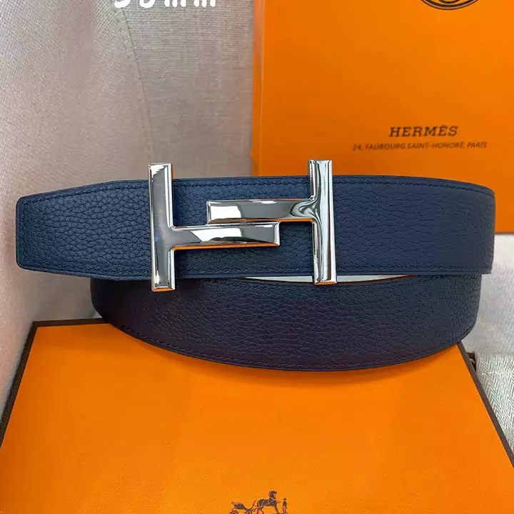 HERMES リバーシブル メンズベルト