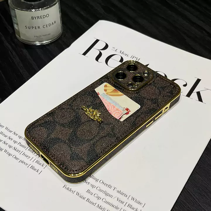 coach シグネチャー iphone 16 plusケース