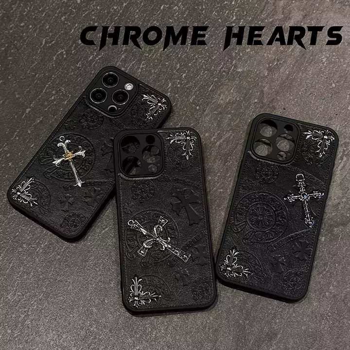 chrome hearts iphone16ケース 黒