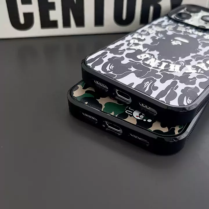 Bape iphone16 proカバー 迷彩柄 総柄