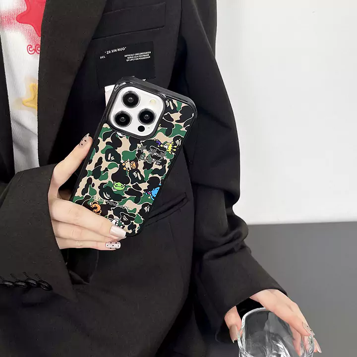 Bape カモフラ柄 iphone16 proケース