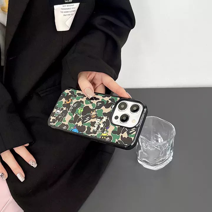 Bape カモフラ柄 iphone16 proケース