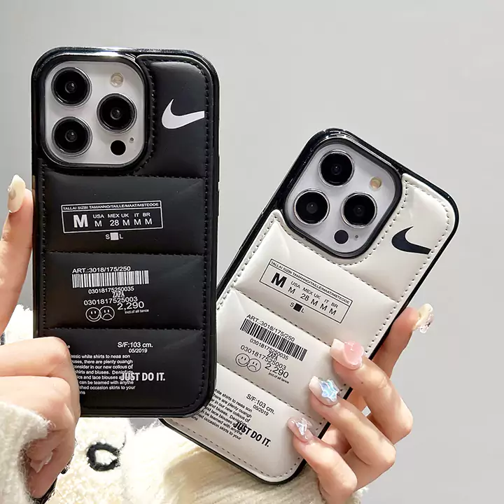 ダウンジャケット風iphone16ケース nike