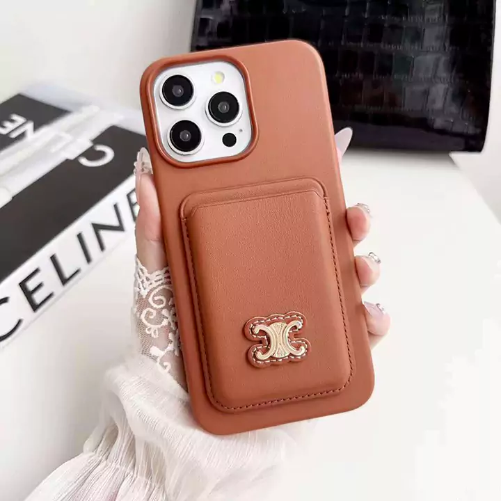 celine iphone16 proレザー スマホ ケース