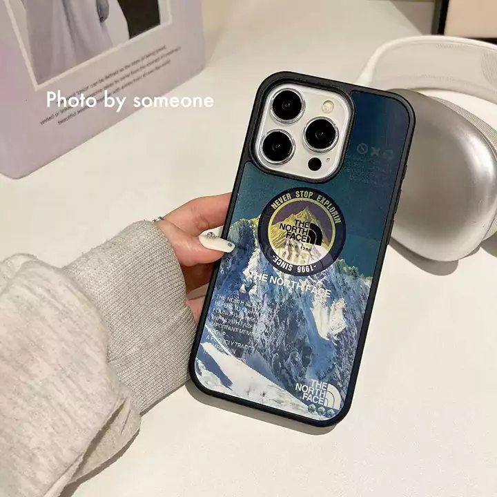 the north face iphone16 pro携帯ケース雪山