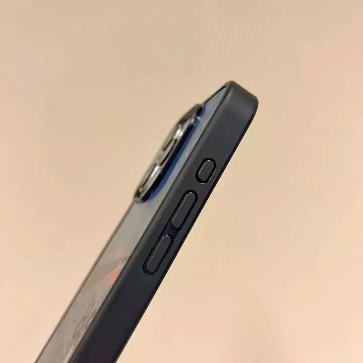 ナイキiphone16ケース ブルー