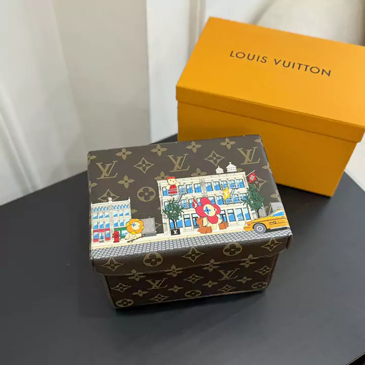 ルイヴィトン 収納ケース デスク周り収納箱 LV 収納ボックス 多機能 整理整頓 小物収納 首飾り 化粧品収納