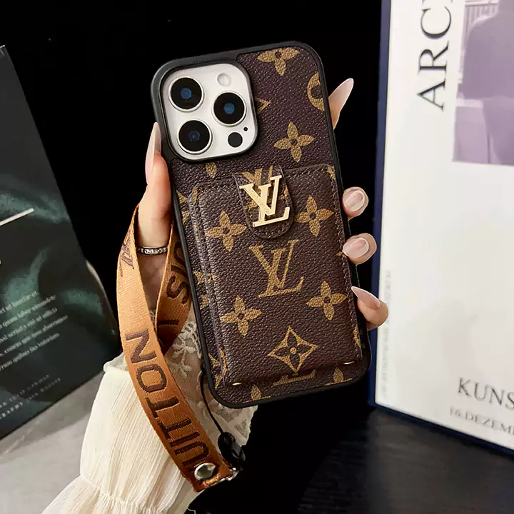 LV iphone16 proケース カードポッケト付き