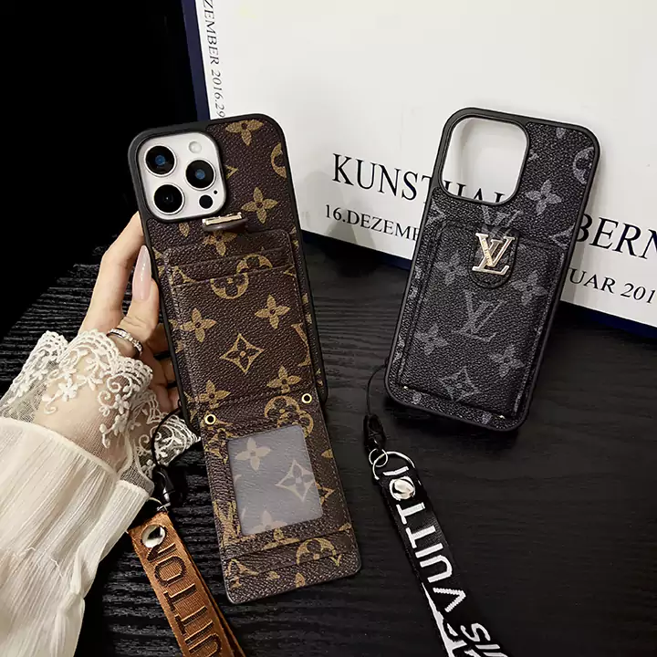 LV iphone16 proケース カードポッケト付き