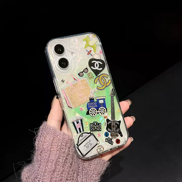 chanel iphone16 proケース ハートマグネットスタンド