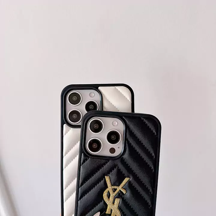 ysl iphone 16 proケース ブラックホワイト