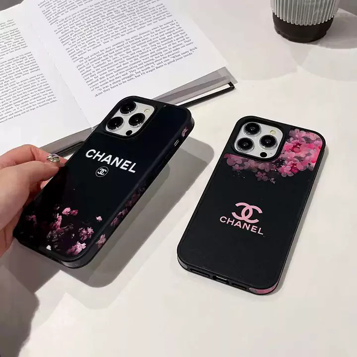 chanel iphone16 カバー ブラック