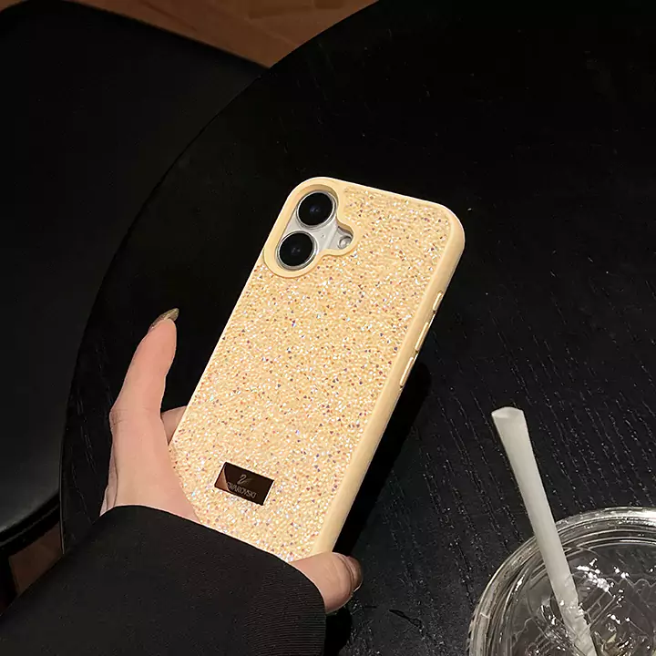 swarovski iphone16 proケース韓国