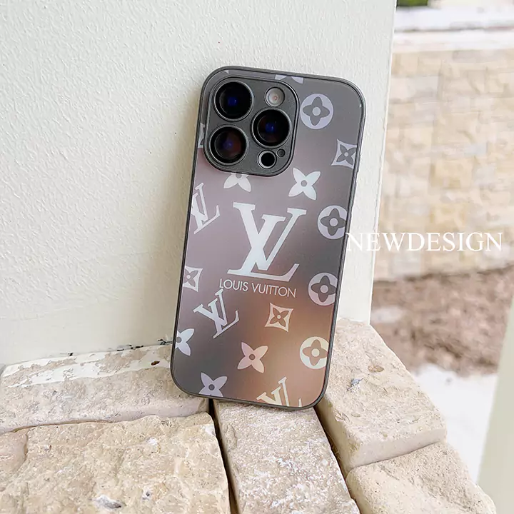 lv iphone16 plusケース 背面 ガラス